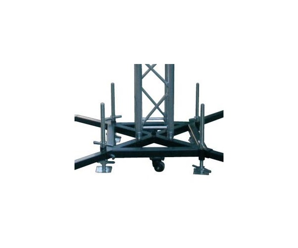 Global Truss Embase lourde tower triangle ou quad avec déport ballast